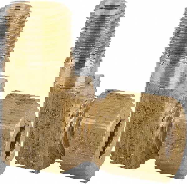 Compression Tube Male Elbow: 1/8